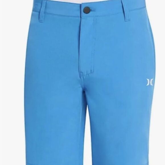 Pantalon Hurley Homme Imperméable Bleu – Taille 36x29, Stretch Performance